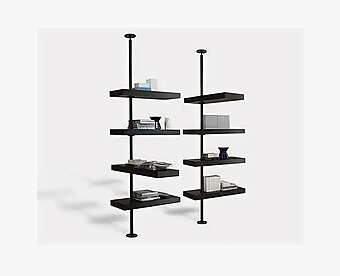 Rack PORADA Domino TV colonna a parete