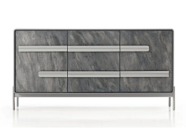 Buffet en MDF avec portes CORTEZARI Perseo 852 usine CORTE ZARI de l'Italie. Foto №1