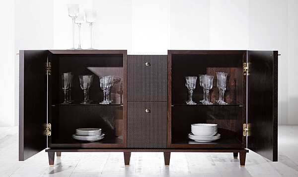 Buffet en bois avec portes Dimitri OPERA CONTEMPORARY usine OPERA CONTEMPORARY de l'Italie. Foto №1