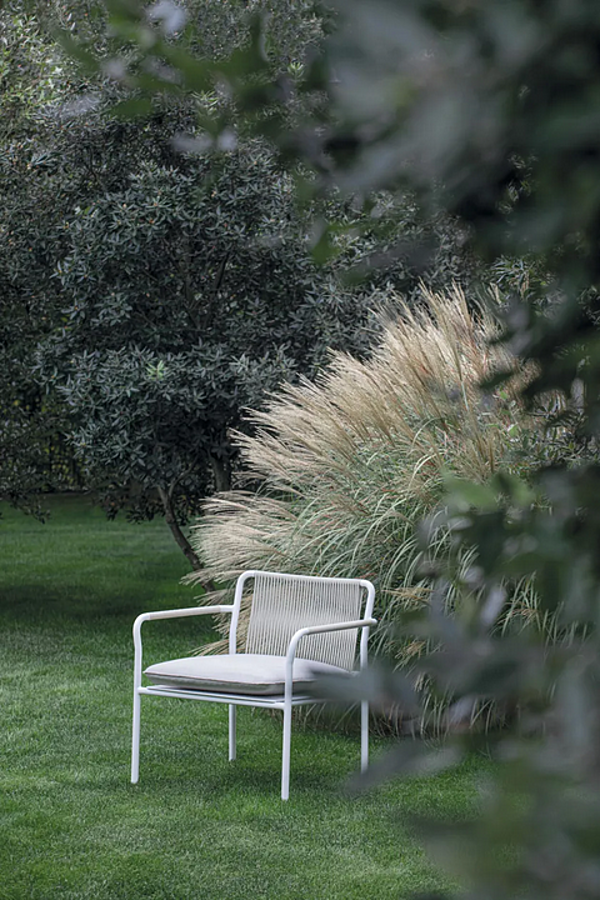 Fauteuil de jardin en aluminium avec accoudoirs Atmosphera collection Air usine ATMOSPHERA de l'Italie. Foto №11