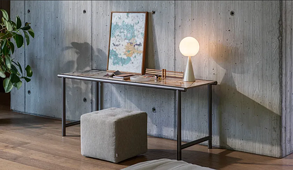 Table console en bois avec tiroirs IKO Flou usine Flou de l'Italie. Foto №2