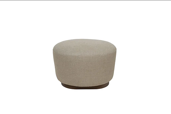 Pouf ovale en lin CHELINI Spot usine CHELINI de l'Italie. Foto №6