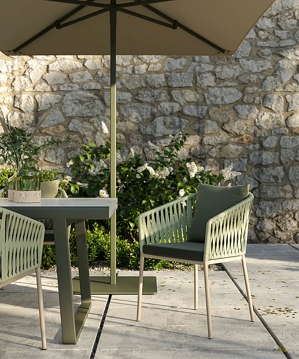 Chaise de jardin en tissu KETTAL Bitta usine KETTAL de l'Italie. Foto №7