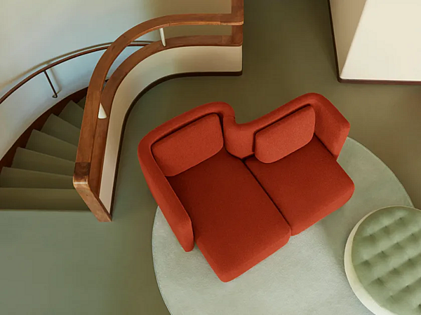 Canapé modulaire en tissu Gala Saba usine SABA de l'Italie. Foto №17