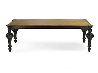 Table rectangulaire en bois massif Tower MARIONI 01982