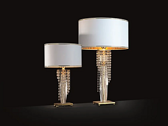 Lampe de table en cristal Swarovski Venice Superlux LG1 LP1 Euroluce Lampadari usine EUROLUCE LAMPADARi de l'Italie