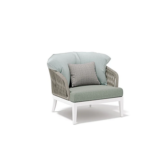 Fauteuil de jardin en tissu avec accoudoirs Atmosphera Dream 2 0 DR.PL usine ATMOSPHERA de l'Italie. Foto №8