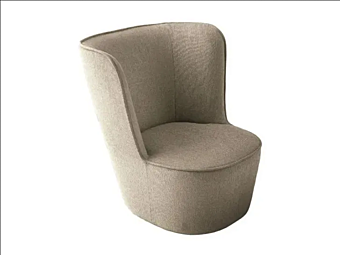 Fauteuil en tissu avec housse amovible CASA MILANO BABY ROYALE usine CASAMILANO de l'Italie