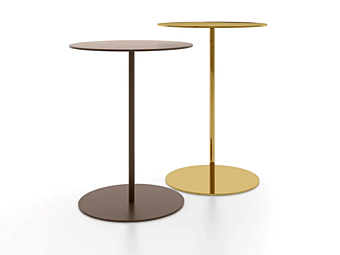 Table basse ronde en métal Time F.lli Orsenigo usine ORSENIGO de l'Italie