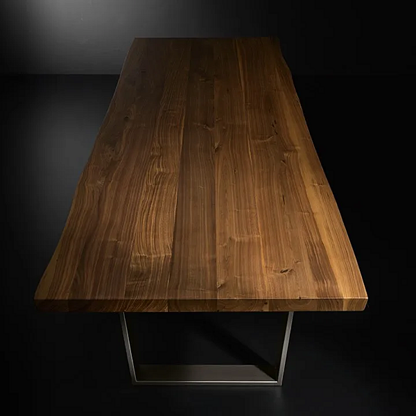 Table rectangulaire en bois massif Vero compact minimal ARTE BROTTO L640, MINIMAL usine Arte Brotto de l'Italie. Foto №4