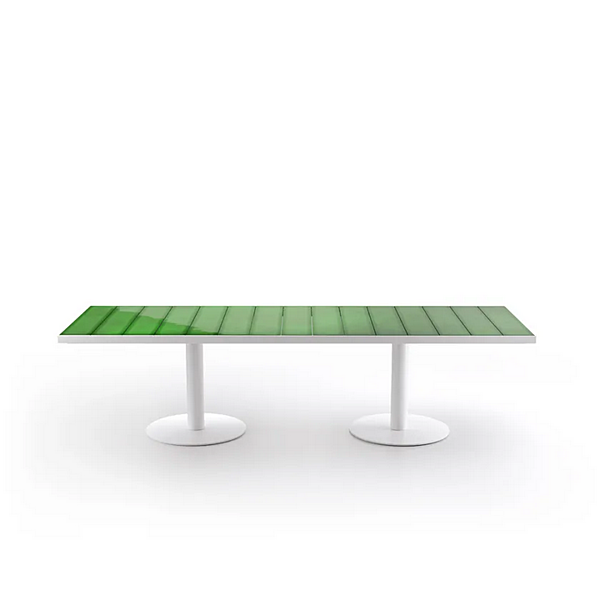 Table de jardin rectangulaire en céramique Pantagruel Atmosphera usine ATMOSPHERA de l'Italie. Foto №15