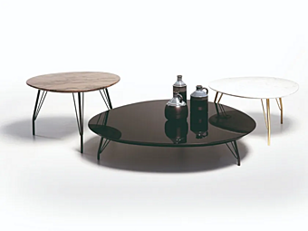 Table basse en marbre pour salon VIBIEFFE 710 Pop