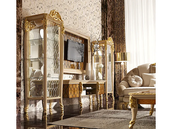 Meuble TV en bois Harmony A.R. Arredamenti usine A.R.ARREDAMENTI SRL de l'Italie. Foto №4