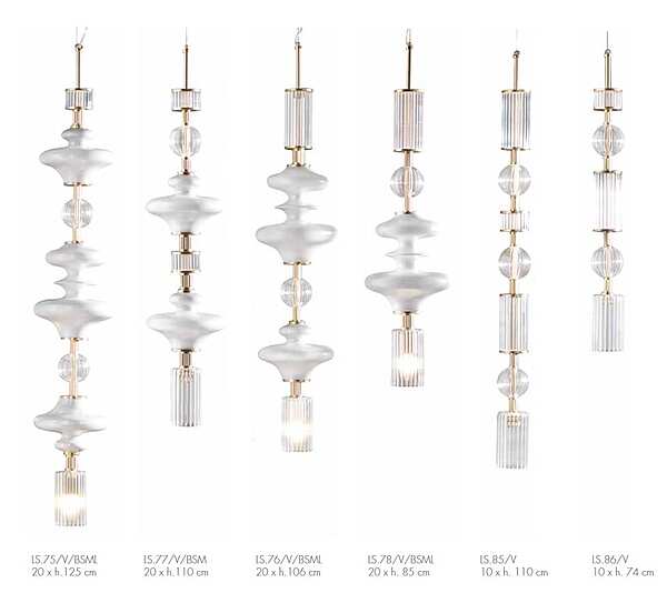 Lustre LORENZON (F.LLI LORENZON) LS.75/V/BSML usine LORENZON (F.LLI LORENZON) de l'Italie. Foto №1