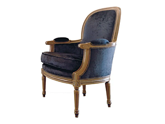 Fauteuil en tissu avec accoudoirs Martini Interiors Emozioni AC200 usine MARTINI INTERIORS de l'Italie