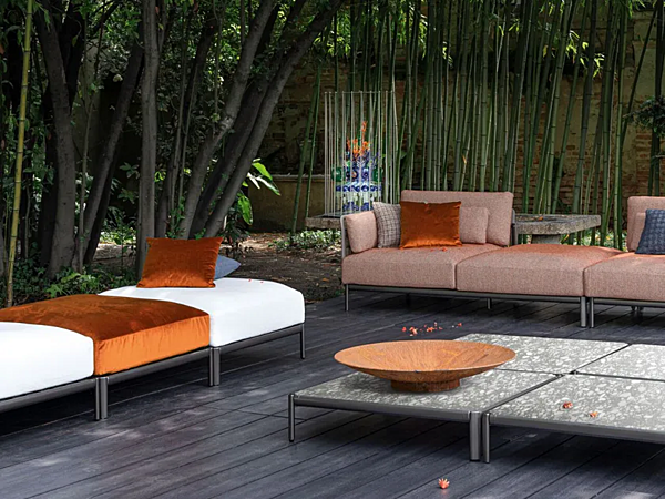Table d'appoint de jardin en palladiana Aldia GIORGETTI 91010, 91011, 91012, 91013 usine GIORGETTI de l'Italie. Foto №3