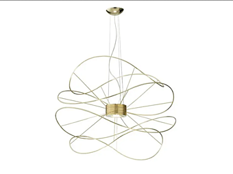 Suspension LED en métal Hoops AXOLIGHT