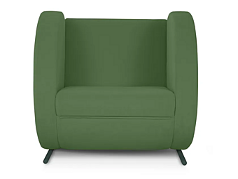 Fauteuil en tissu rembourré avec accoudoirs Tube Adrenalina IMB1072989, IMB1072990