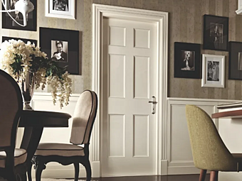 Porte en bois battante Donatello Martini Interiors Porte en bois battante Donatello Martini Interiors usine MARTINI INTERIORS de l'Italie