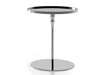 Table d'appoint ronde en métal F.lli Orsenigo Plate Table d'appoint ronde en métal F.lli Orsenigo Plate usine ORSENIGO de l'Italie