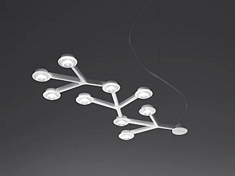 Suspension LED en ligne Artemide LED Net Line 1578050APP Suspension LED en ligne Artemide LED Net Line 1578050APP usine Artemide de l'Italie