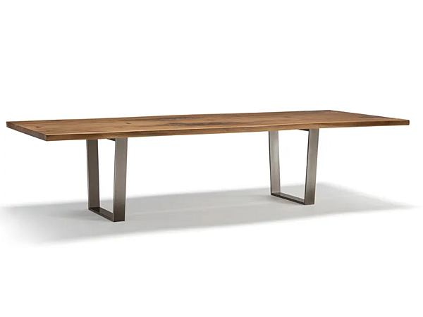 Table rectangulaire en bois massif Vero Minimal ARTE BROTTO L620, MINIMAL usine Arte Brotto de l'Italie. Foto №1