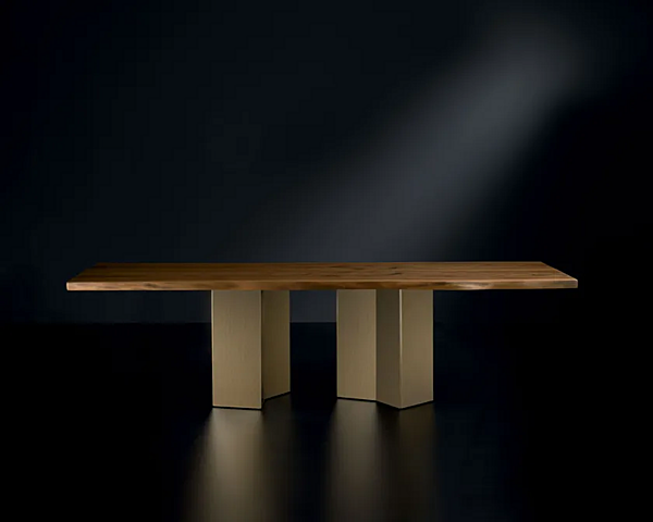 Table rectangulaire en bois massif Vero Esa ARTE BROTTO L620, ESA usine Arte Brotto de l'Italie. Foto №2