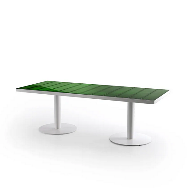 Table de jardin rectangulaire en céramique Pantagruel Atmosphera usine ATMOSPHERA de l'Italie. Foto №8