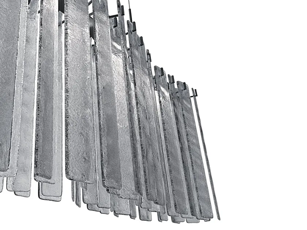 Suspension en verre GIORGETTI Swords GA336G usine GIORGETTI de l'Italie. Foto №2