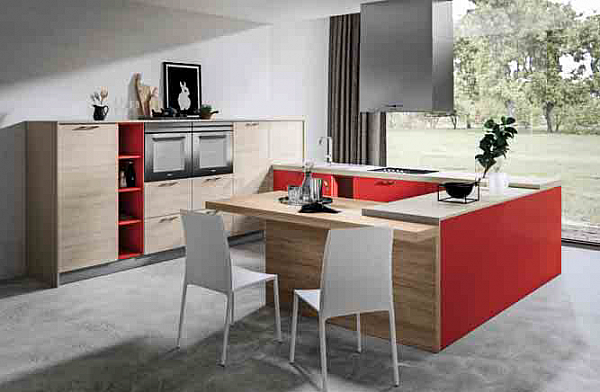 Cuisine HOME CUCINE mela_04 usine HOME CUCINE de l'Italie. Foto №4