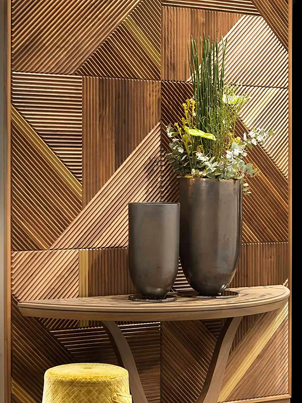 Boiserie en noyer 3D Tribeca ARTE BROTTO usine Arte Brotto de l'Italie. Foto №8
