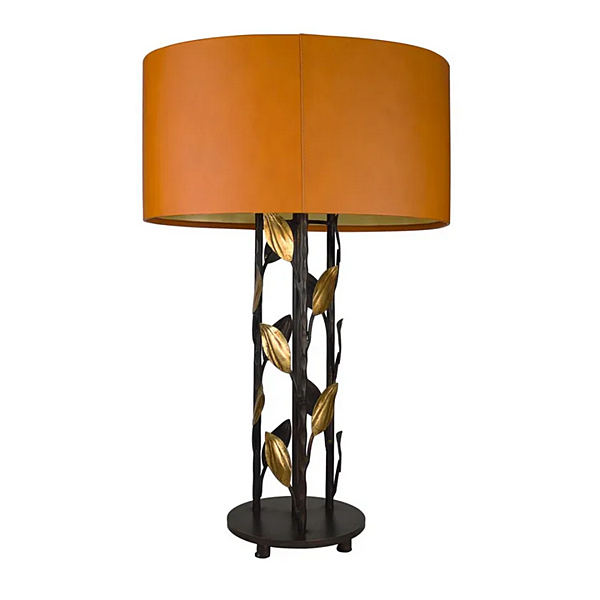 Lampe de table en métal collection Foliage ronde Abrissi 10912 usine ABRISSI de l'Italie. Foto №2