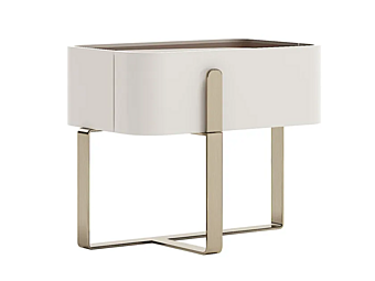 Table de chevet en bois avec tiroirs Capital Collection Eden L ED.CO Table de chevet en bois avec tiroirs Capital Collection Eden L ED.CO usine Capital Collection de l'Italie