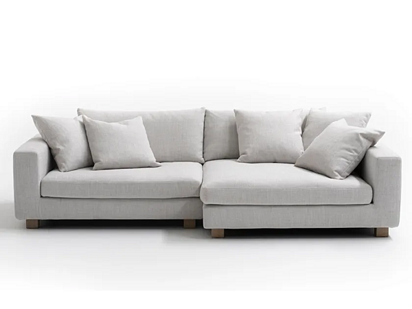 Canapé modulable avec housse amovible Nebula clair Moroso usine Moroso de l'Italie. Foto №1