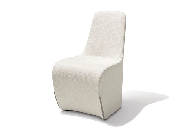 Chaise en tissu avec housse amovible GIORGETTI Tie 70900 usine GIORGETTI de l'Italie. Foto №1