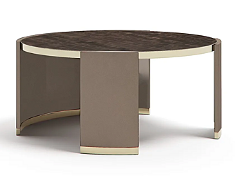 Table basse ronde en bois Jewel 90 Capital Collection JW.TB usine Capital Collection de l'Italie