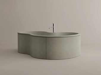 Mini-piscine avec structure externe en béton AGAPE DR CEMENTO AVAS1091E_ usine Agape de l'Italie