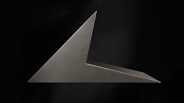 Table rectangulaire en bois massif Vero Compact Boomerang ARTE BROTTO L640, BOOMERANG usine Arte Brotto de l'Italie. Foto №3
