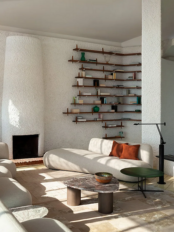 Canapé modulable en tissu Jade 953 D Potocco 953/D usine POTOCCO de l'Italie. Foto №19