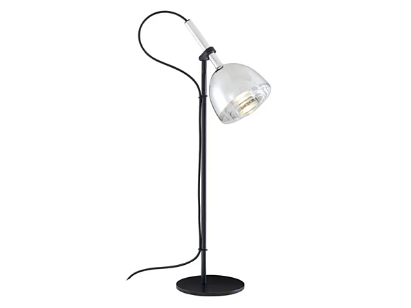 Lampe de bureau LED réglable en verre et acier chrome LIGNE ROSET Bell 10073004 usine LIGNE ROSET de l'Italie. Foto №2