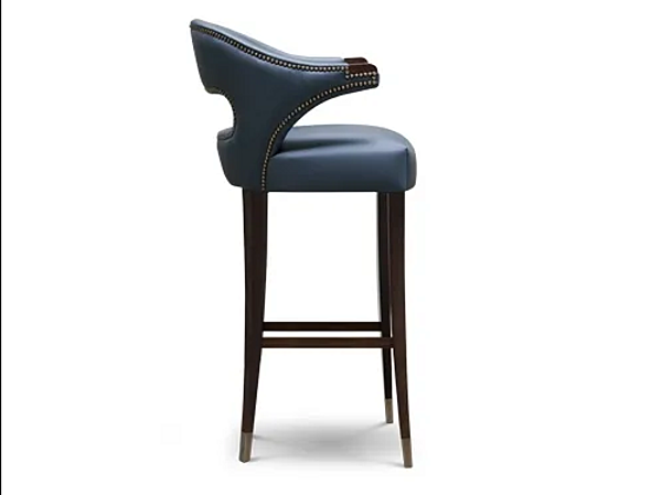 Tabouret rembourré haut avec dossier BRABBU Nanook usine BRABBU de l'Italie. Foto №3