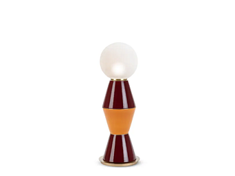 Lampe de table en céramique LED Palm moyenne MARIONI 02966M