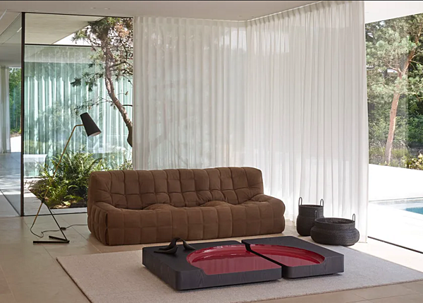 Canapé en tissu Kashima LIGNE ROSET usine LIGNE ROSET de l'Italie. Foto №22