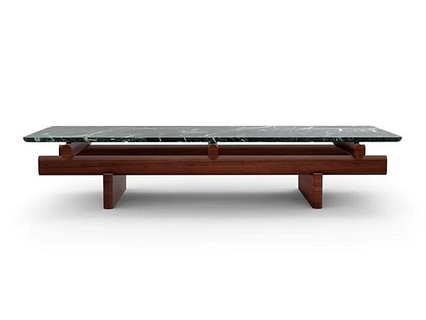Table basse rectangulaire en marbre CASSINA Sengu usine CASSINA de l'Italie. Foto №4