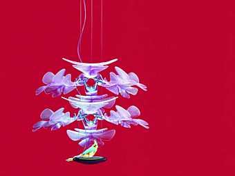 Suspension LED en matériau chlorophylle Artemide Chlorophilia 2 1628110app