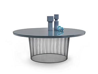 Table ronde en bois Berry FLEXFORM usine FLEXFORM de l'Italie