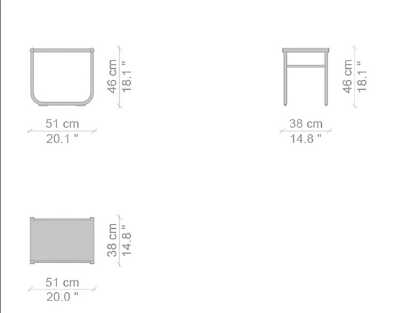 Tabouret de salle de bains en tissu Terry CASSINA 9 009 usine CASSINA de l'Italie. Foto №4