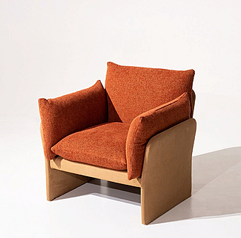 Fauteuil MANTELLASSI "TRIBECA" Farfalle usine MANTELLASSI de l'Italie