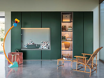 Armoire modulable en bois Gola NOVAMOBILI Armoire modulable en bois Gola NOVAMOBILI usine NOVAMOBILI de l'Italie