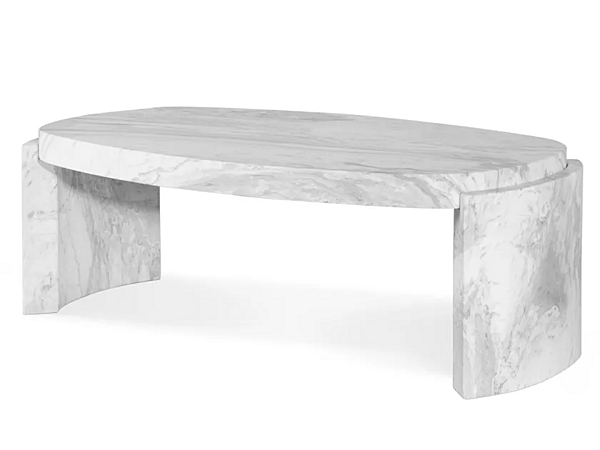 Table basse en marbre de Carrare BRABBU Tacca usine BRABBU de l'Italie. Foto №1